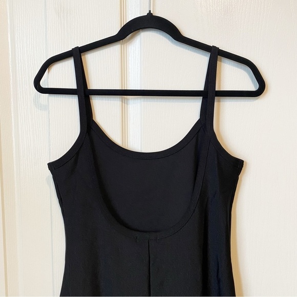 Good American Compression Shine Biker Catsuit Black Size Large - Picture 8 of 11